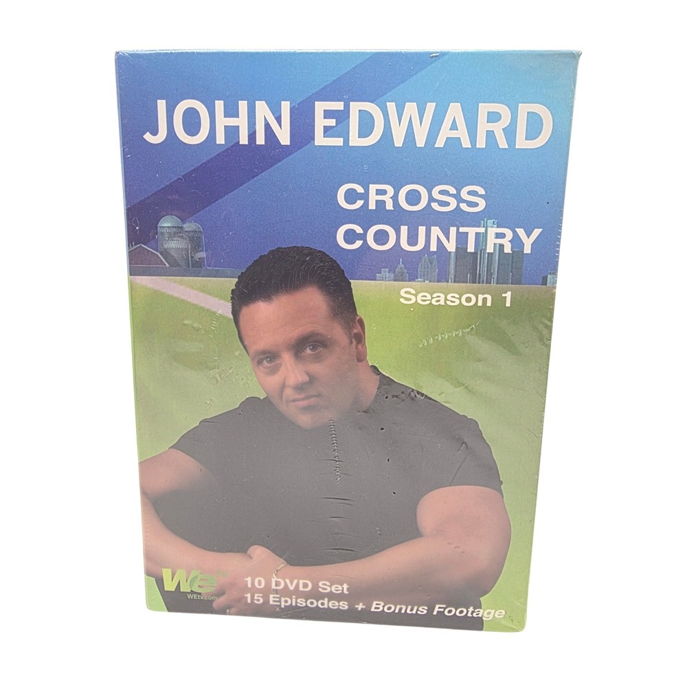 John Edward Cross Country Season 1 DVD Box Set 10-Disc 15 Episodes New Sealed